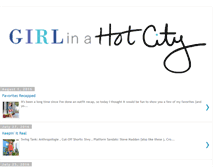 Tablet Screenshot of girlinahotcity.com